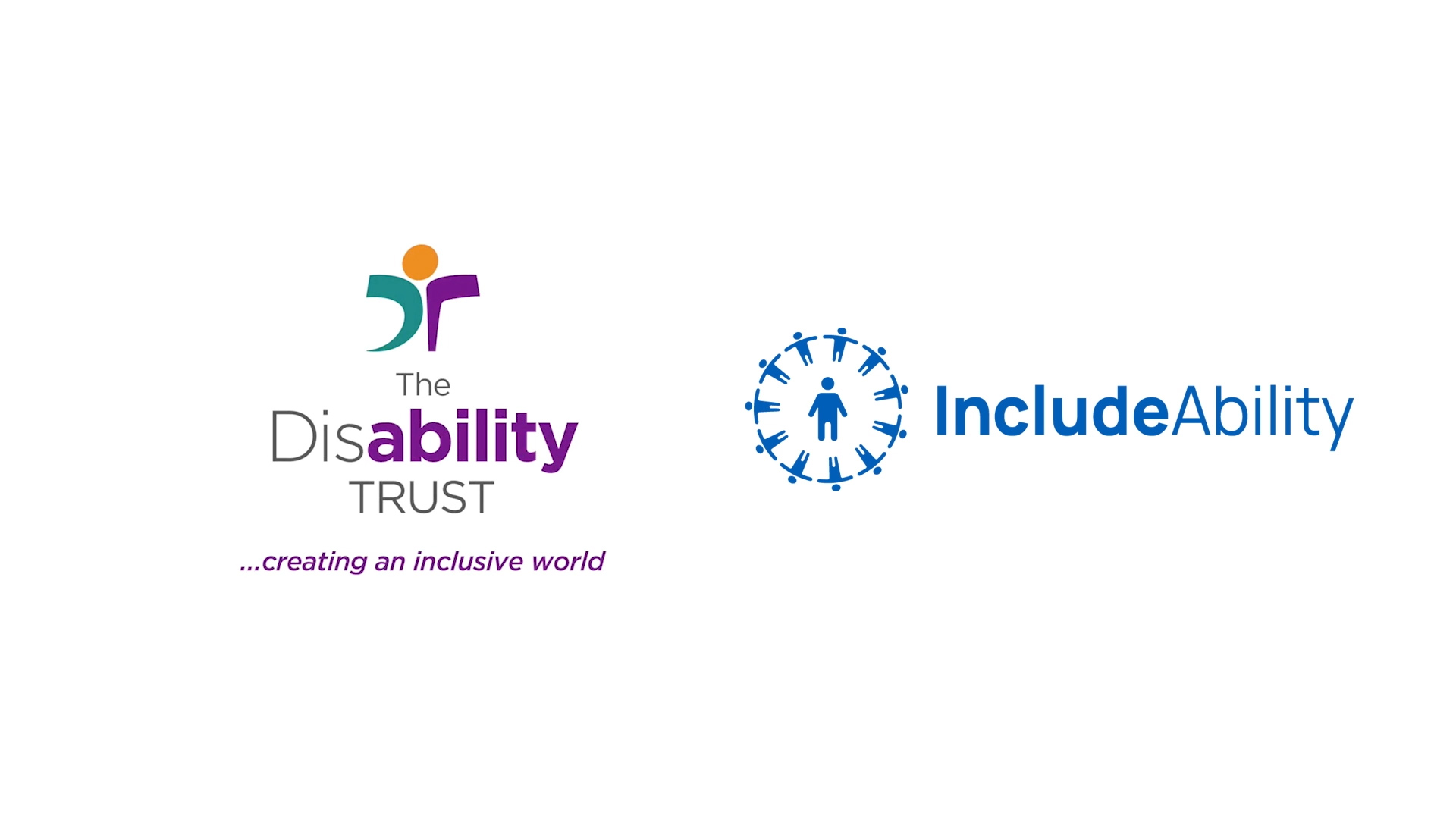 Disability Trust and IncludeAbility Logo